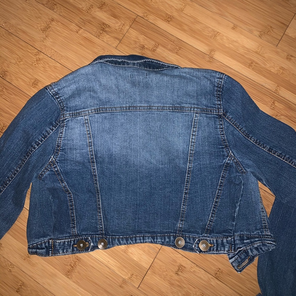 Bongo Cropped Jean Jacket - Picture 3 of 3